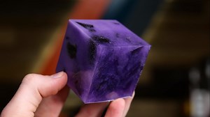 How to Make a Real-Life Obsidian Minecraft Block