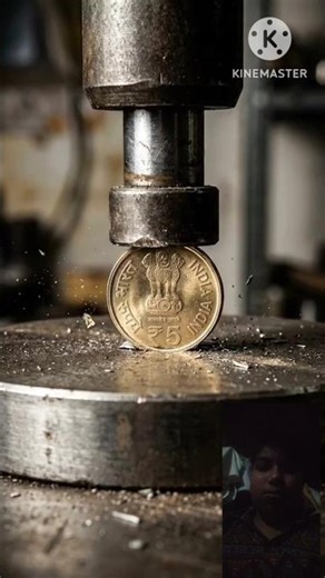 5 Rupee Coin vs Hydraulic Press 💥 | Shocking Ending!