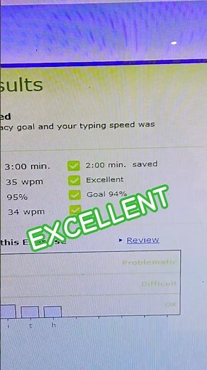 7.3 typing master pro 35 Speed and 95 accuracy #typingtutor #fasttyping #notetaking