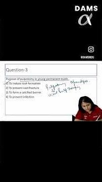 Purpose of pulpotomy in young permanent tooth