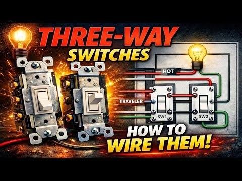 How to Wire a 3-Way Switch (Step-by-Step From the Panel)