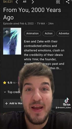 Top 10 highest rated anime episodes