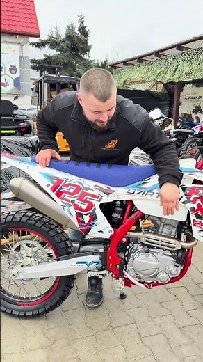 Enduro Barton FRX 125 – road homologation, category B😎🔥#agroraymoto #barton #pitbike #bike #atv