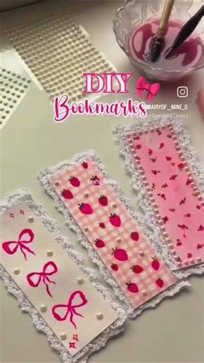 Aesthetic Bookmarks 🔖 #diy #bookmark #aestheticvideos #bookmarkart #sunflower
