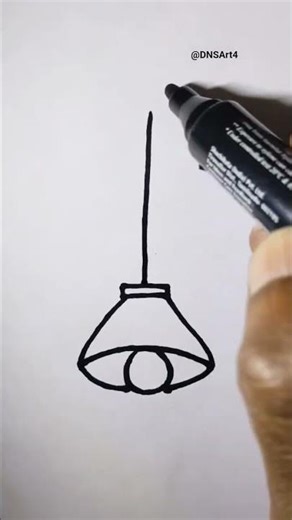 How To Draw A Bulb 💡#Art# Reels #Shortsvideo