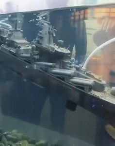 42K views · 507 reactions | The Lviv Museum of Science in Ukraine released video of a new interactice exhibit that allows visitors to sink a model of the Russian guided missile cruiser Moskva. The real Moskva sank in the Black Sea in April, 2022 after a fire. Russia denies Ukrainian claims that Moskva was hit with anti-ship missiles. | U.S. Naval Institute | Facebook