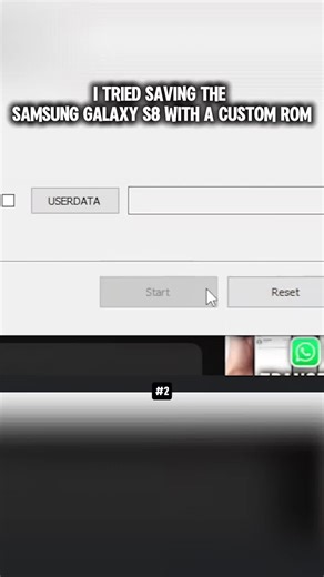 I TRIED SAVING THE SAMSUNG GALAXY S8 WITH A CUSTOM ROM.... #fyp #samsung #custom #rom #saving