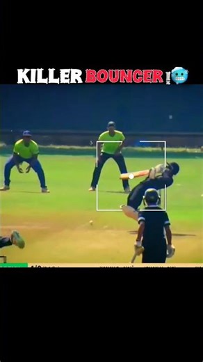 killer bouncer 🥶 #cricket #shorts