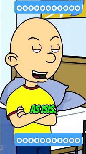 Caillou Joins ISIS Part 1 Caillou Gets Grounded #caillougetsgrounded #grounded #animation