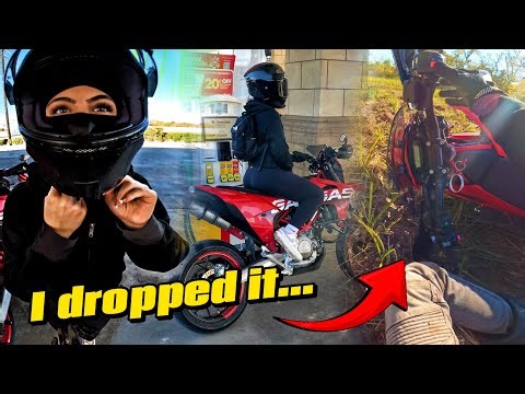 BACKPACKING CRAZY BIKER GIRL *GONE WRONG*…