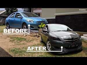 BUILD A TOYOTA VIOS LIMO IN 12 MINUTES | 90% On Progress