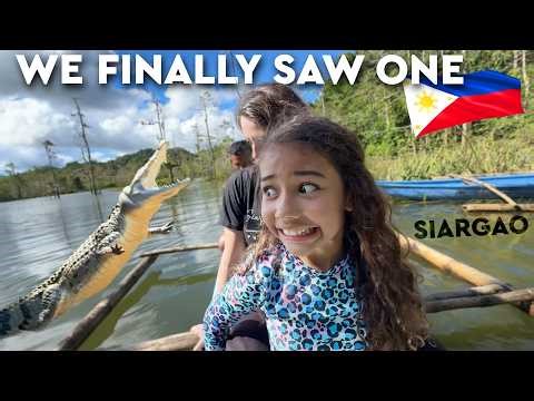 🇵🇭 We Saw Siargao's Only Philippines Crocodile