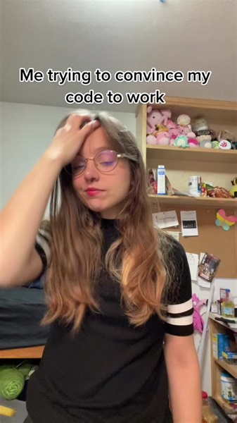 Struggling with Code: A Relatable Moment