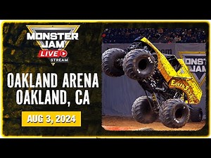 Monster Jam: Oakland, CA - 2 (Full Event) | August 3, 2024 | Monster Jam Arena Series