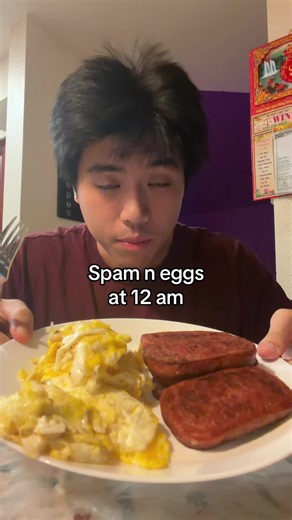 Spam and Eggs at 12 AM: Easy Late-Night Meal Idea