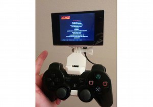 Raspberry Pi Zero Game System in a PSP Controller #3DThursday #3DPrinting