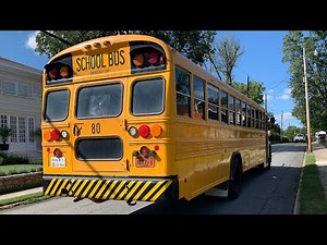 2017 Bluebird Vision bus ride