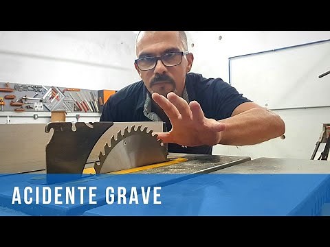 Acidente do pai na serra circular - Análise do caso para evitar acidentes