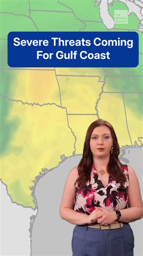 Two air masses will collide this week, setting the stage for stormy conditions throughout the gulf coast. Stay up to date with our forecasts | The Weather Channel