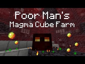 Random's Magma Cube Farm - Minecraft Magma Cream Farm 1.16/1.17+