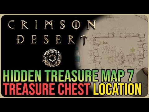 Hidden Treasure Map Piece 7 – Crimson Desert