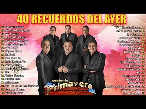 Conjunto Primavera 💖 Éxitos Y Sus Mejores Canciones | Mix De Lo Más Romántico