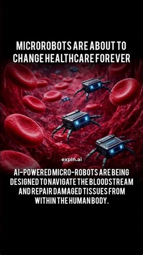 #ai #artificialintelligence #robotics #microrobots #futuretech #healthcaretechnology