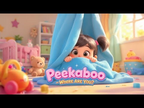 Peekaboo — Where Are You? | Fun Hide & Seek Nursery Rhyme for Kids | Bibi Boo Kids