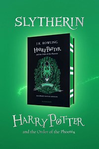 47K views · 721 reactions | This Slytherin House Edition of Harry Potter and Order of the Phoenix celebrates the Hogwarts house famed for its pride, ambition and cunning. Harry’s fifth year at Hogwarts is packed with great Slytherin moments and characters, including Harry’s eventful Occlumency lessons with Severus Snape and the inauspicious arrival of Professor Dolores Umbridge … https://bit.ly/3himt8j | Harry Potter Books from Bloomsbury | Facebook