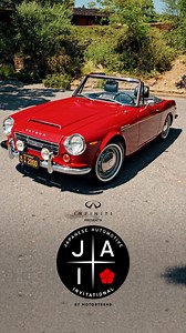 The Datsun 2000 was produced in the late 1960s through the early 1970s and helped establish Japan’s reputation for producing affordable yet exciting sports cars. See a pristine example of the Datsun 2000 at this year’s JAI during Pebble Beach Car Week 2024. INFINITI #JAIPB #JAIPebbleBeach Learn more here: bit.ly/46wWAf9 | MotorTrend