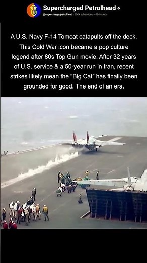 F-14 Tomcat carrier takeoff