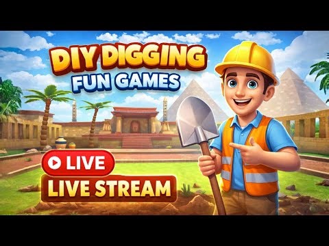 DIY Digging Fun Games LIVE 🔴 | Amazing Digging Challenge Gameplay 😱