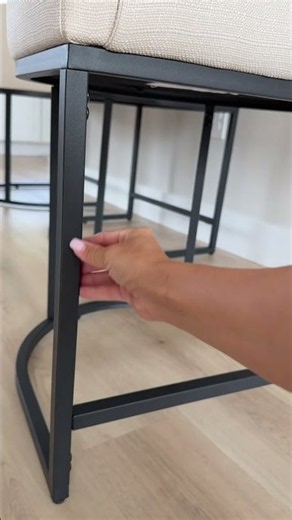 These linen modern counter stools are soo Luxurious I can’t believe I almost paid double for bar