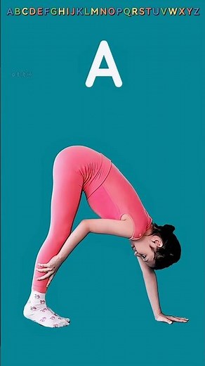 🎵 ABC Yoga Song for Kids | Fun Alphabet Dance A-Z | Learn with Music & Move!