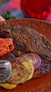 Juicy Beef Steaks on Salt Block! Cooking in the Snowy Mountains | Cooking
