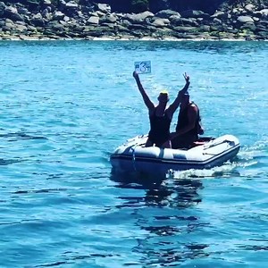 15K views · 865 reactions | So excited to now equal the Men’s World Record for Greatest English Channel swims ‍♀️ . Thanks for all the support back home in Australia and around the world and especially from my pilots (Reg & Ray), crew & socials (Jason), observer (Phil), sponsors & family | Chloe McCardel - Marathon Swimmer | Facebook