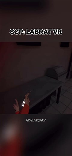Playing scp lab rat #funny #horror #vr