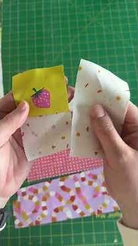 How to make a log cabin quilt block