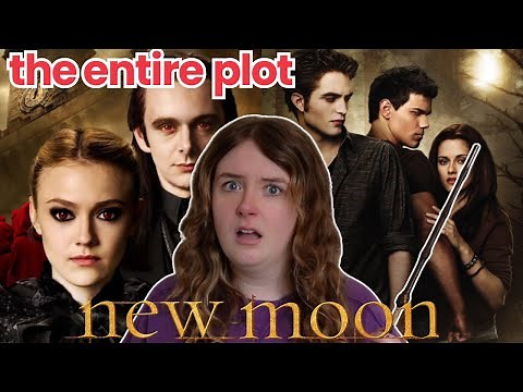 here's the ENTIRE plot of the TWILIGHT SAGA so you don't have to read 3,000+ pages (NEW MOON)