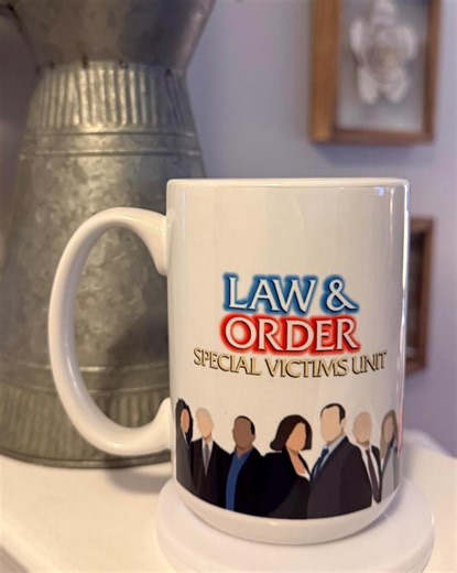 Law and Order SVU 15oz Mug - Etsy