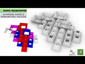 grasshopper tutorial PARAMETRIC FACADE [lunchbox]