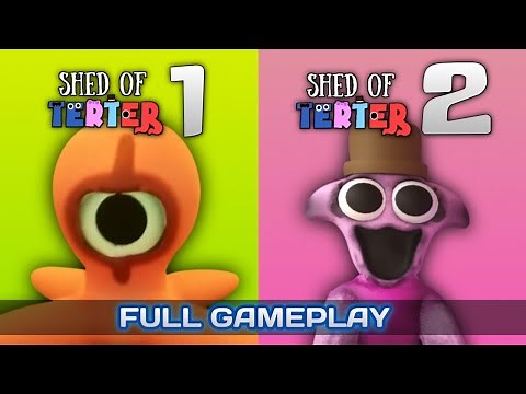 SHED OF TERTER All Chapters 1,2 (Remake) Full Gameplay - Mascot Horror