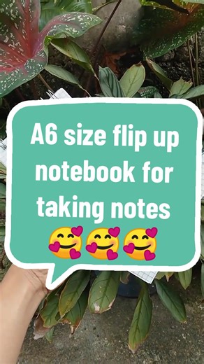 A6 Size Flip Up Notebook Review | Perfect for Taking Notes