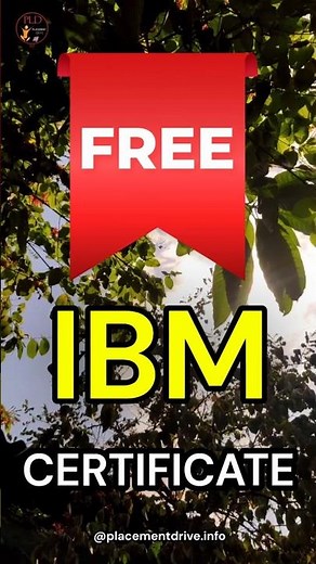 Free IBM Certificate 🎉 | Learn Python & SQL with Free Certification #IBM #FreeCourses