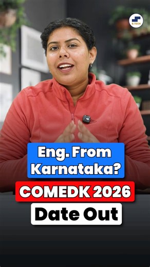 COMEDK 2026 Exam Date Out | Karnataka BTech Admissions | Top Engineering Colleges #Shorts #JEEMains