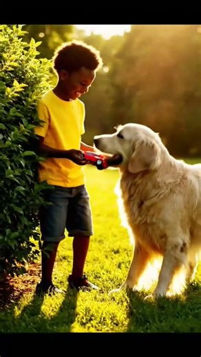 This is a heartwarming story of Labradors and humans helping each other