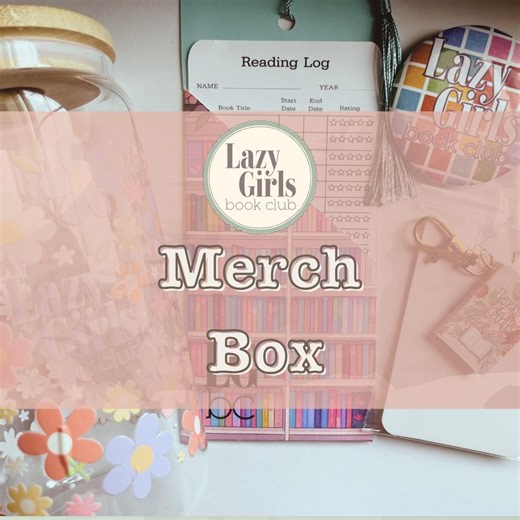 Lazy Girls Book Club Merch Boxes – Surprise Items (kindle or Audiobook Options) - Etsy