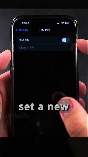 How to Enable SIM PIN Code on iPhone part 2