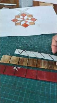 Stained Glass ASMR - real-time cutting glass