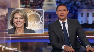 “If you protest during your spare time, it’s not a strike, it’s just a hobby.” Betsy DeVos wants teachers to protest during their “adult time” instead of during school hours. Full piece: bit.ly/2WxOfDc | The Daily Show